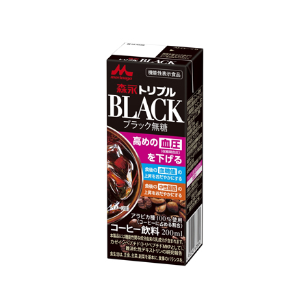 森永 トリプルブラック 無糖  200ml