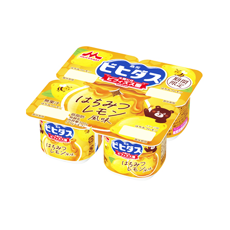 森永 ビヒダスヨーグルト はちみつレモン風味  75g×4