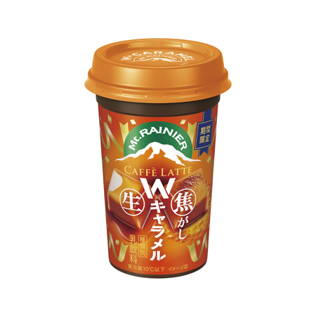 森永 マウントレーニアカフェラッテ Wキャラメル  240ml