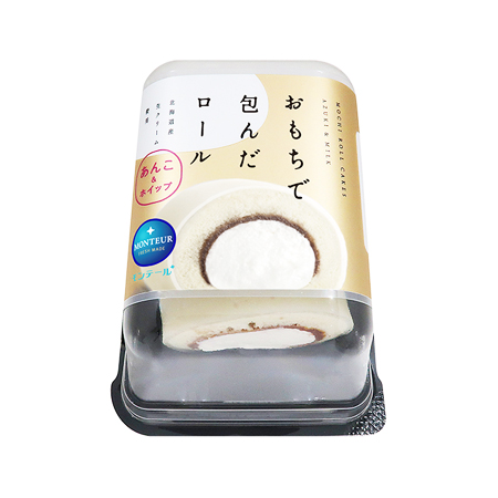 モンテール おもちで包んだロール・あんこ＆ホイップ  4個入