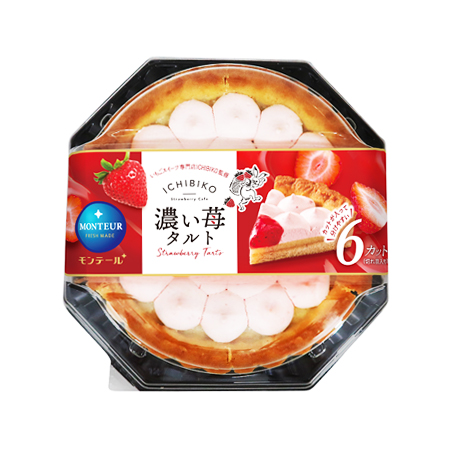 モンテール ICHIBIKO 濃い苺タルト  6個入