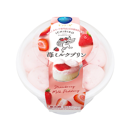 モンテール ICHIBIKO 苺ミルクプリン  1個