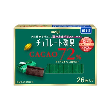 明治 チョコレート効果 カカオ72％  26枚