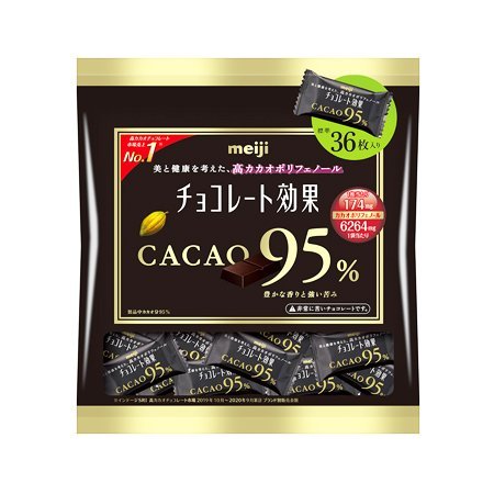 明治 チョコレート効果カカオ95％ 大袋  180g