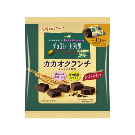 明治 チョコレート効果 カカオ72％ カカオクランチ  180g