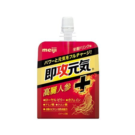 明治 即攻元気ゼリー 高麗人参＋  180g