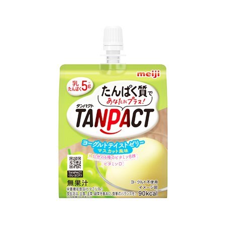 明治 TANPACT ヨーグルトテイストゼリー マスカット風味  180g