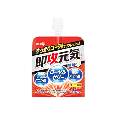 明治 即攻元気ゼリー アミノ酸＆ローヤルゼリー  180g