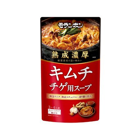 モランボン 熟成濃厚 キムチチゲ用スープ   750g