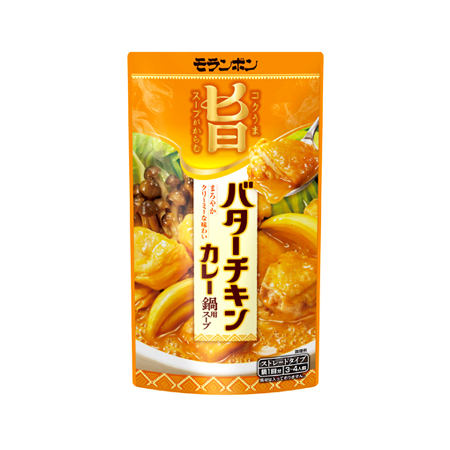 モランボン バターチキンカレー鍋用スープ  750g