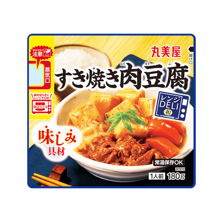 丸美屋 レンジDELI すき焼き肉豆腐  180g