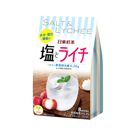 日東紅茶 塩とライチ   8P