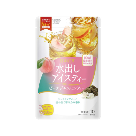 日東紅茶 水出しアイスティー ピーチジャスミンティー   10P
