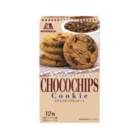 森永 チョコチップクッキー  12枚