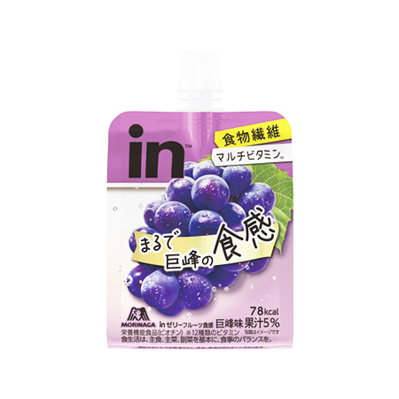 森永 ｉｎゼリー フルーツ食感 巨峰  150g