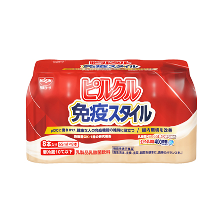 日清ヨーク ピルクル免疫スタイル  65ml×8