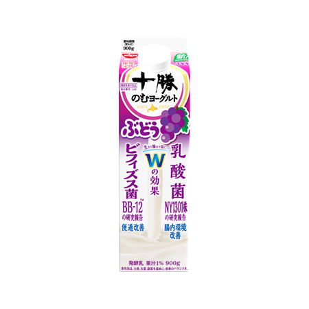 日清ヨーク 十勝のむヨーグルトぶどう 900g