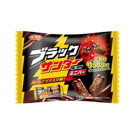 有楽製菓 ブラックサンダーミニバー  139g
