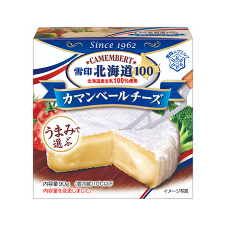 雪印 北海道100 カマンベールチーズ  90g