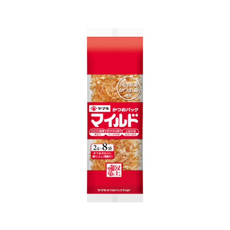 ヤマキ マイルドかつおパック  2g×8袋