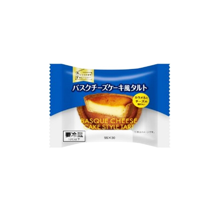 ヤマザキ バスクチーズケーキ風タルト  1個