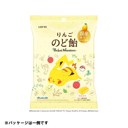 ロッテ ポケモンりんごのど飴  75g