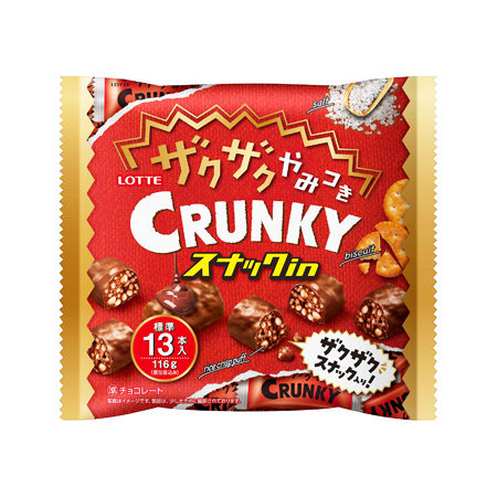 ロッテ やみつきクランキースナック?  116g