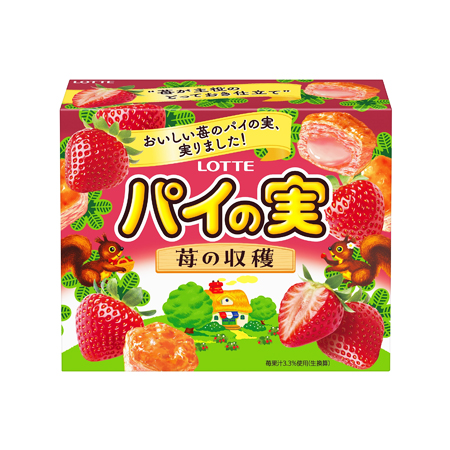 ロッテパイの実 苺の収穫  69g
