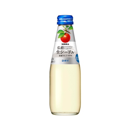 アサヒ ニッカ弘前 生シードルドライ  200ml