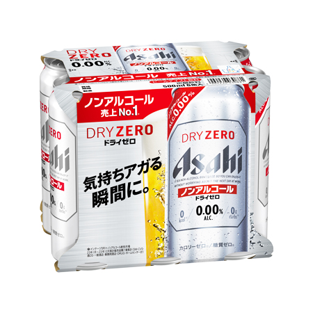 ▲アサヒ ドライゼロ  500ml 6缶