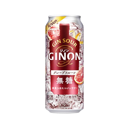 ▼アサヒ GINON グレープフルーツ   500ml