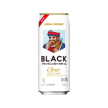 アサヒ ブラックニッカ クリアハイボール缶 500ml