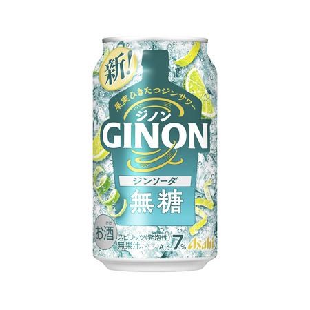 アサヒ GINON ジンソーダ  350ml