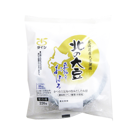 タイシ 北の大豆　豆乳入りおぼろ豆腐  220g