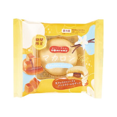ドンレミー マカロン 生キャラメル＆バニラ 1個