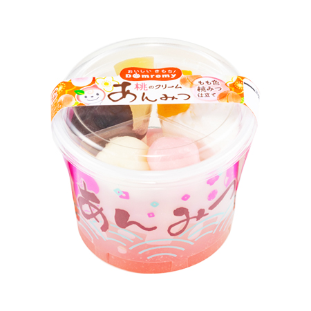 ドンレミー 桃のクリームあんみつ  1個