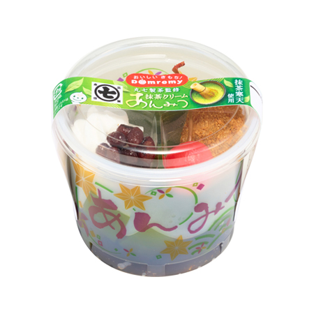 ドンレミー 丸七製茶監修　抹茶クリームあんみつ  1個