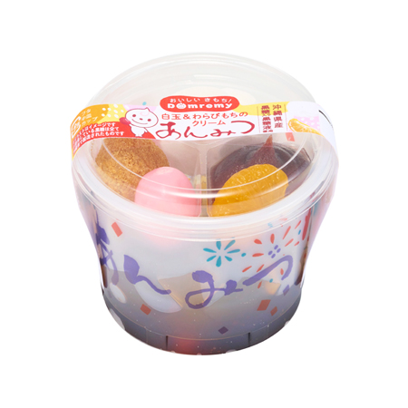 ドンレミー 白玉＆わらびもちのクリームあんみつ   1個