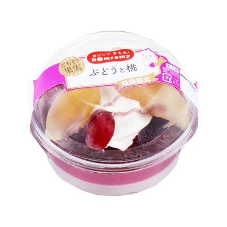 ドンレミー ごちそう果実 ぶどうと桃  1個