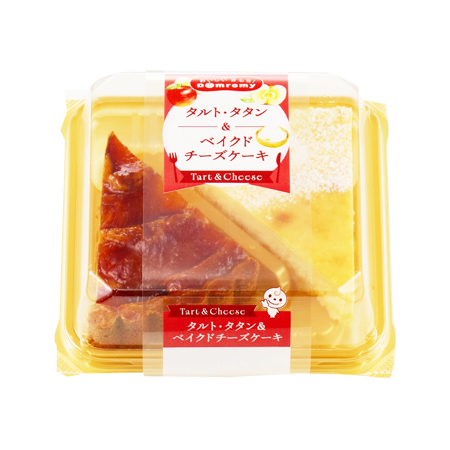 ドンレミー タルト・タタン＆ベイクドチーズケーキ  2個入