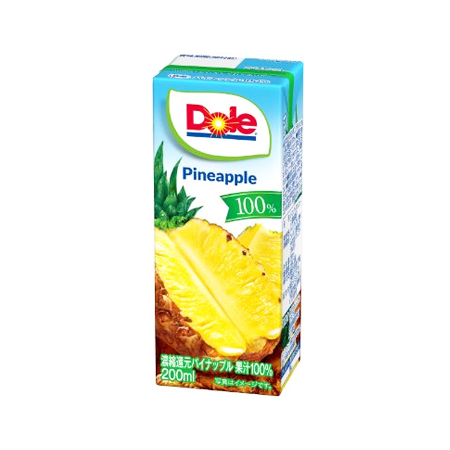 Dole パイナップル100％  200ml