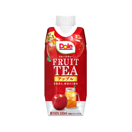 雪印メグミルク Dole FRUITTEA アップル  330ml