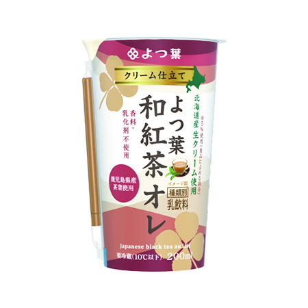 よつ葉乳業 クリーム仕立て よつ葉和紅茶オレ  200ml