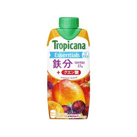 キリン トロピカーナ エッセンシャルズ 鉄分  330ml