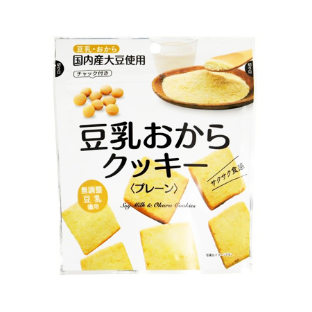 寅家 豆乳おからクッキー プレーン   55g