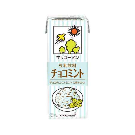 キッコーマン 豆乳飲料 チョコミント  200ml