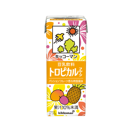 キッコーマン 豆乳飲料 トロピカルフルーツ 200ml