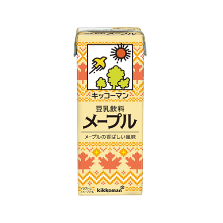 キッコーマン 豆乳飲料 メープル  200ml