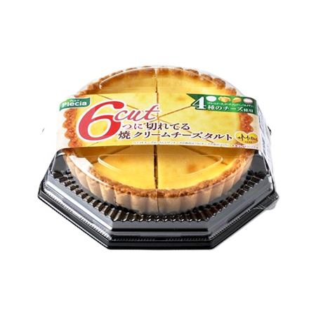 プレシア 切れてる焼クリームチーズタルト  6個入