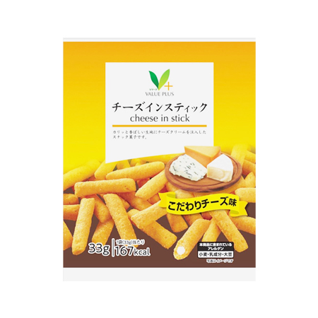 Vマーク チーズインスティックこだわりチーズ味     33g